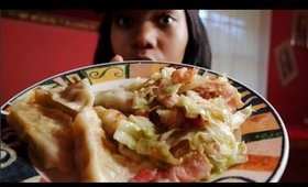 SOUTHERN FRIED CABBAGE *EATING SHOW* | Rob & Blac Chyna + Black Ink Chi | Mukbang | Carlissa Fashona