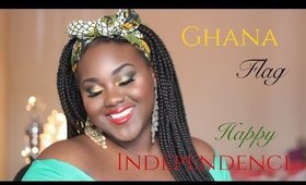 Ghana Independence Makeup | The Ghanaian Flag