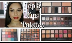 Top 5 Eyeshadow Palettes | Janbeautary Day 31 | ChristineMUA