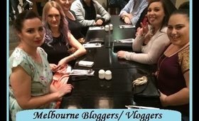 Melbourne Bloggers/ Vloggers night out!!