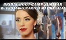 The Perfect Bridal & Wedding Makeup Tutorial | 3 day Bridal Beauty Seminar - mathias4makeup