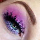 Iridescent Soft Magenta & Light Lilac Smokey Eye Makeup Tutorial