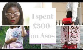 HOW I SPENT £500+ ON ASOS / ASOS HAUL | WandesWorld