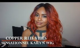 Sensationnel “Kailyn” Wig T1B/CopperRed | AMAZING COLOR!!!