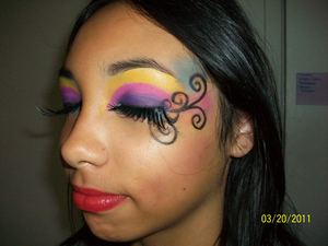 colorful look my niece wanted