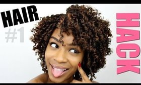 #1 NATURAL HAIR HACK EVERY GIRL SHOULD KNOW! 😮