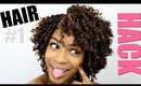 #1 NATURAL HAIR HACK EVERY GIRL SHOULD KNOW! 😮