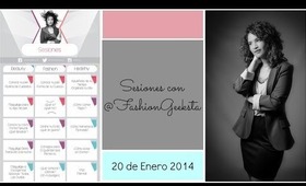 Sesiones con @FashionGeeksta [20.01.2014]