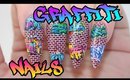 HOW TO: Graffiti Nails Tutorial