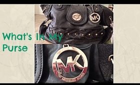 What's in My Purse-Michael Kors