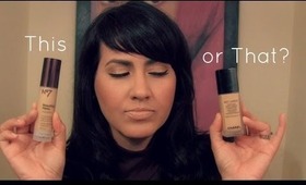 This or That? CHANEL Mat Lumiere VS. Boots No7 Beautifully Matte Foundation