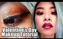 Red & Gold Valentine's Day Makeup Tutorial