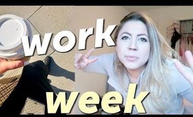 WORK WEEK IN MY LIFE | Working out + Snow day in DC!