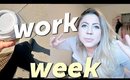 WORK WEEK IN MY LIFE | Working out + Snow day in DC!