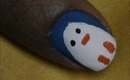 Penguin Nail Art- easy nail art and nail design for beginners to do at home - step by step tutorial
