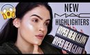 NEW MAC HIGHLIGHTERS! | Hyper Real GLOW Highlighters REVIEW & SWATCHES