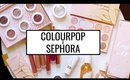 COLOURPOP X SEPHORA COLLECTION COMPLETE REVIEW! BEST AND WORST PRODUCTS