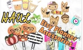 Planner Accessories Haul / Etsy Planner Haul 2015