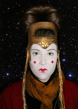 Queen Amidala's inspired makeup