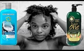 NATURAL HAIR JOURNEY | Co-wash Routine  / Products