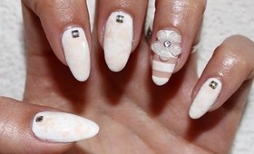 Summer Flowers & Marble Nails - bornprettystore.com Review