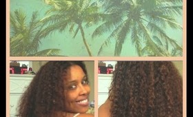 My Curly Hair Routine. NO HEAT NEEDED!!