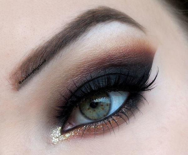 Smokey eye with glitter | Eline F.'s Photo | Beautylish