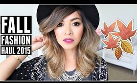 FALL FASHION TRY-ON HAUL 2015! Urban Outfitters, Forever 21, H&M, Cotton On!