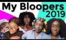 Natural Hair Bloopers 2019 | Wash Day, Natural Hairstyles, GRWM & More