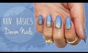 KKN Basics| Denim Nails ♡