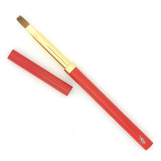 Hakuhodo Lip Brush, twist type, Red flat