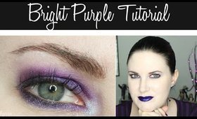 Bright Purple Tutorial Great for Hooded eyes