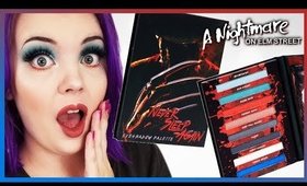 'NIGHTMARE ON ELM STREET' EYESHADOW PALETTE (REVIEW + TUTORIAL)