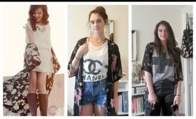 Fashion Friday trend kimonos