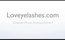 Loveyelashes & Anastasia Dipbrow Pomade Giveaway Winner Announcements