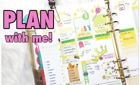 Plan with me #10: Erin Condren Life Planner Weekly Spread / Erin Condren Vertical