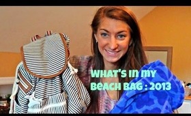 What's In My Beach Bag :: 2013