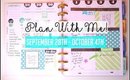 Plan With Me! | September 28 - October 4, 2015 | TheHappyPlanner | Jessica Chanell