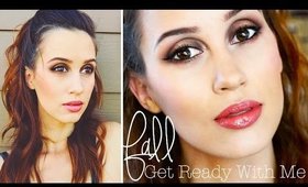 Get Ready With Me - FALL EDITION - Makeup & Hair