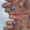 Christmas presents nails