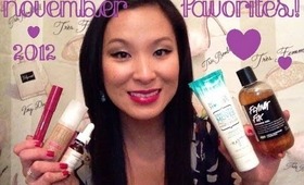 November Favorites! 2012 ❤ LUSH, Revlon, Benefit & More!