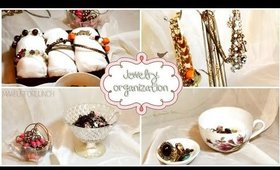 DIY Bracelet holder + 4 Cheap ways to store jewelry ♡