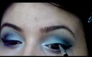 Blue Smokey Eye Makeup Tutorial