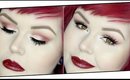 Cranberry & Crimson Makeup Tutorial | Feat Makeup Geek Shadows