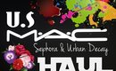 US Haul - MAC Pro, Urban Decay & Sephora