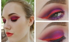 Wicked Wednesday: Neo-Orange Liner + UD Electric Palette