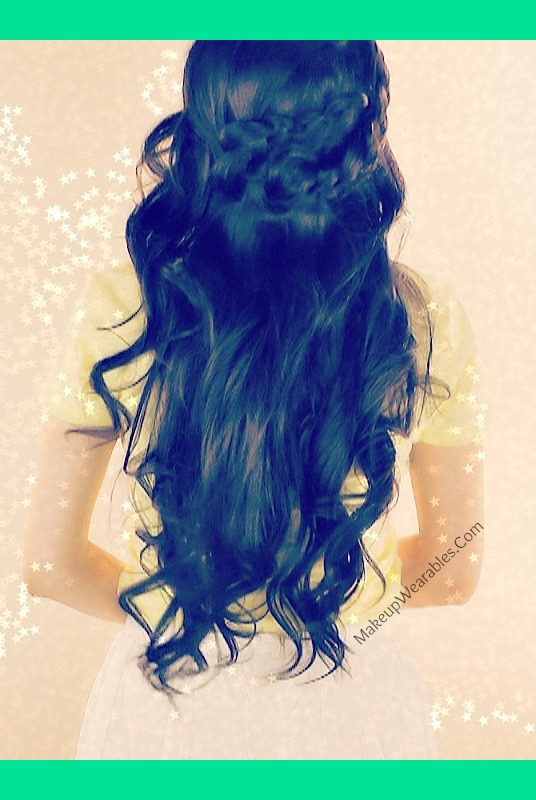 Boho Wrap-Around Braid Half-Up Updo for Long Hair Tutorial | Spring  Hairstyles | Tina - MakeupWearables L.'s (makeupwearables) Photo |  Beautylish