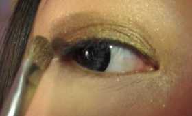 ♥ ulzzang pony golden cat eye tutorial♥