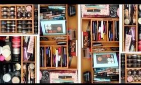 Makeup Storage: Bamboo Drawer Organizers!