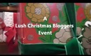 Lush Christmas Event